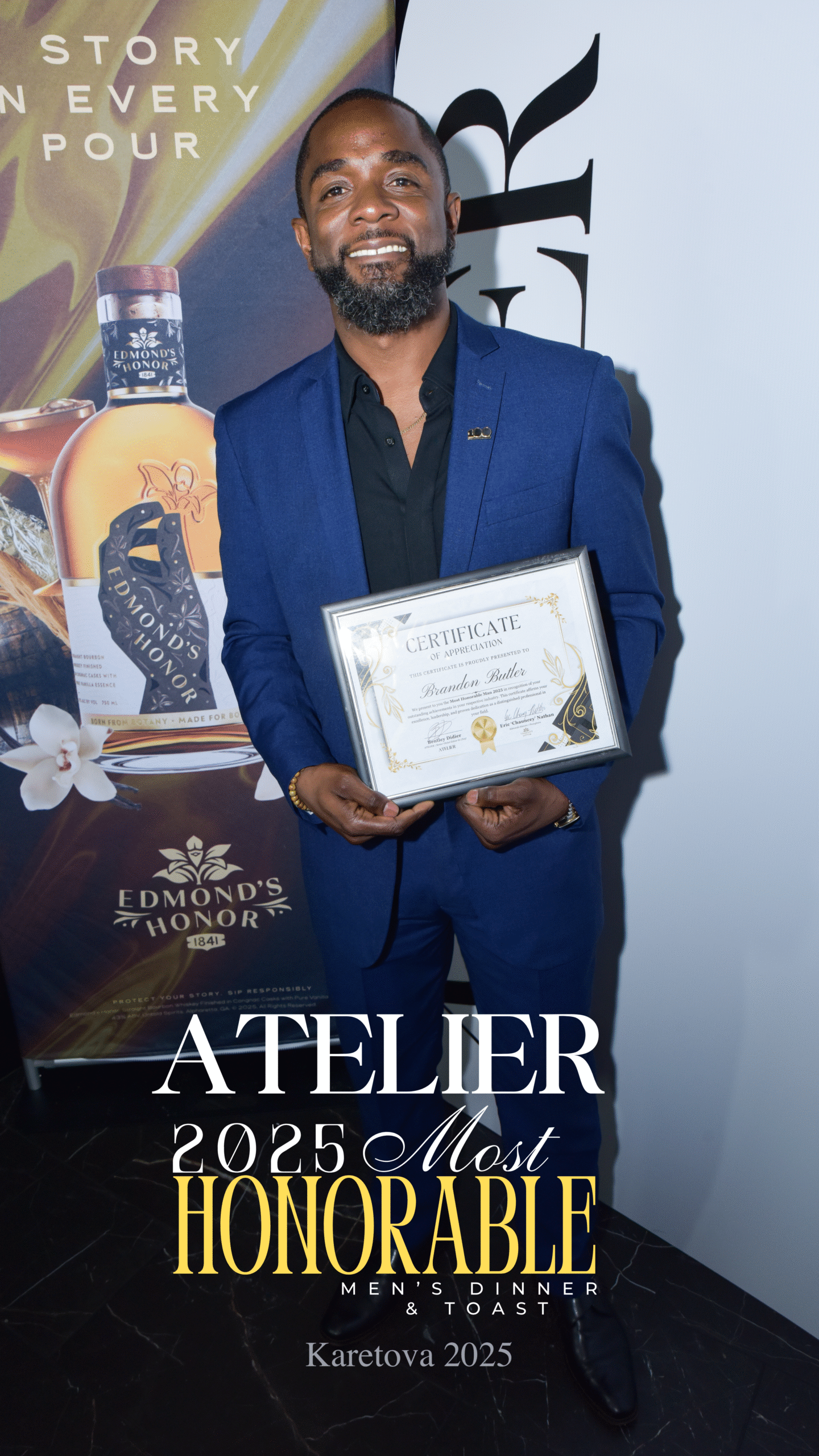 MOST HONORABLE MAN 2025: BRANDON BUTLER