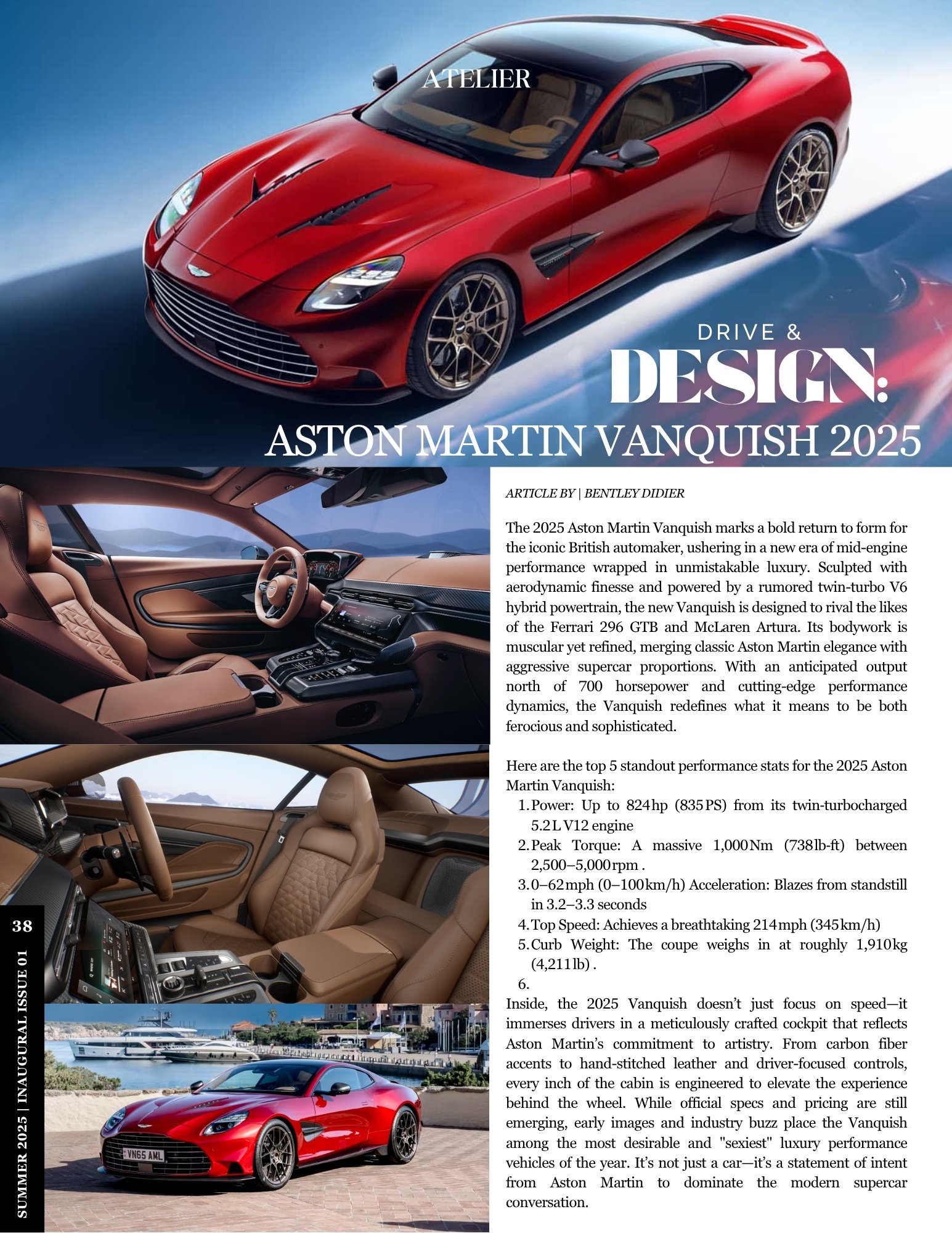Drive & Design: Aston Martin | Vanquish 2025